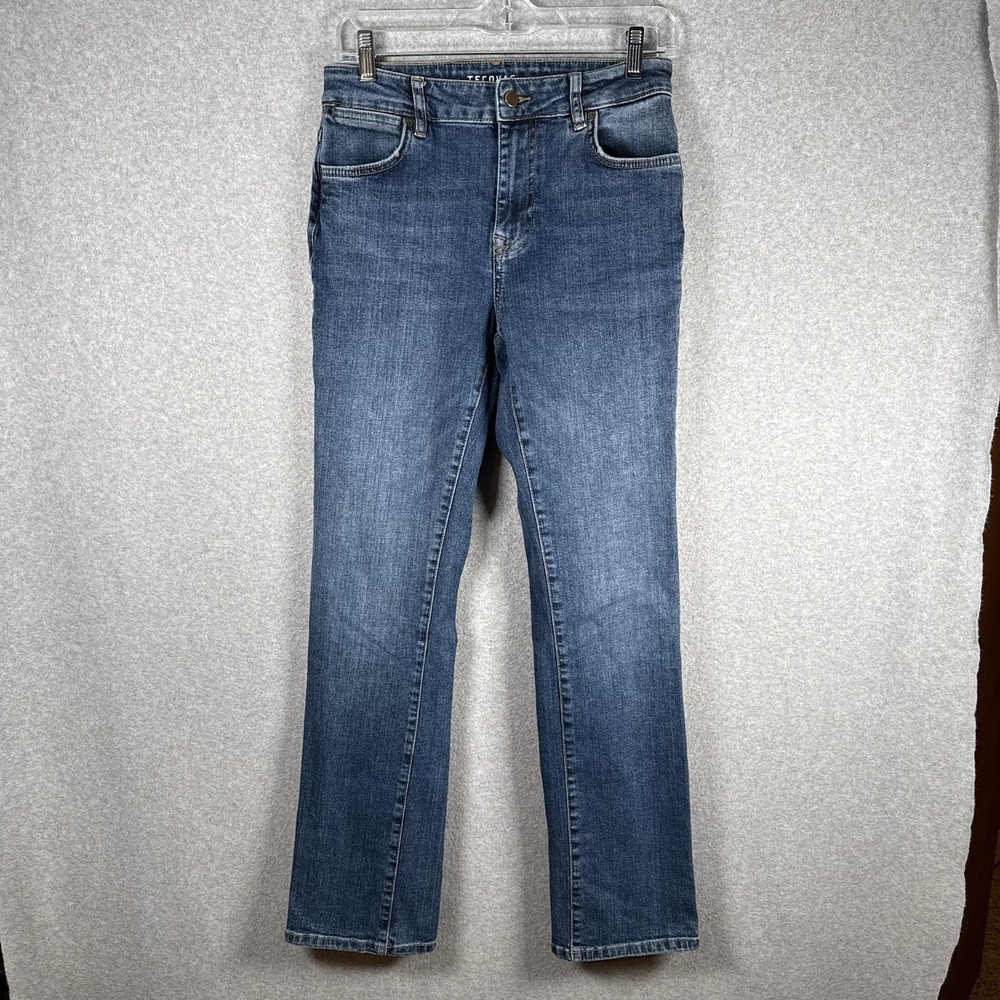 Tecovas High Rise Straight Jeans Womens 26 Dark Wash Denim Pants Cowgirl